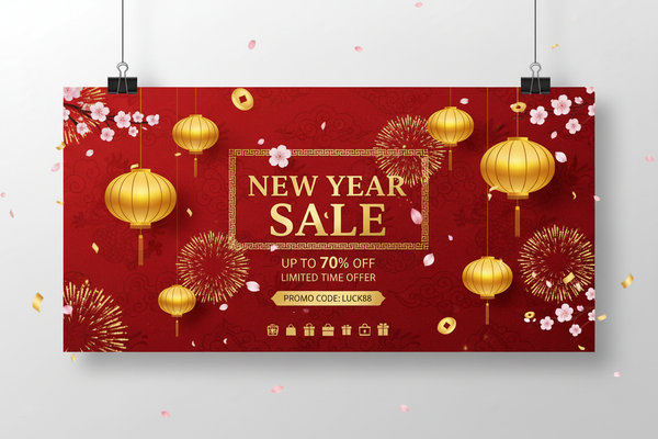 New Year Sale Banner